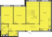 3-х комнатная квартира